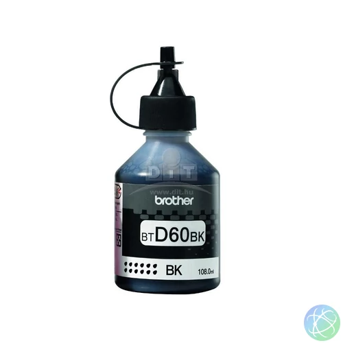 Brother BTD60BK Tintatartály Black 108 ml 7.500 oldal kapacitás