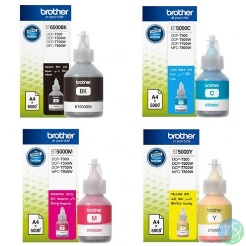 Brother BT6000BK Tintatartály Black 108 ml 6.000 oldal kapacitás
