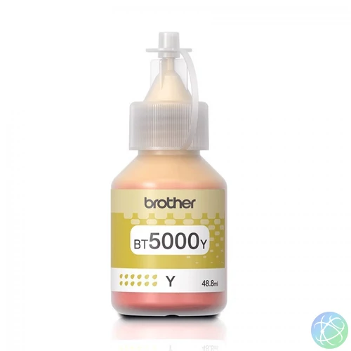 Brother BT5000Y Tintatartály Yellow 48,8 ml 5.000 oldal kapacitás