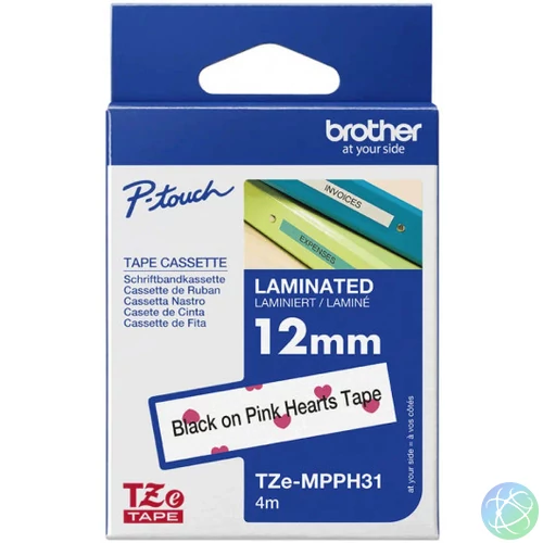 Brother TZe-MPPH31 12 mm széles 4 m hosszú szalagkazetta