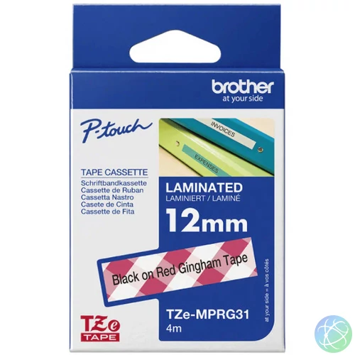 Brother TZe-MPRG31 12 mm széles 4 m hosszú szalagkazetta