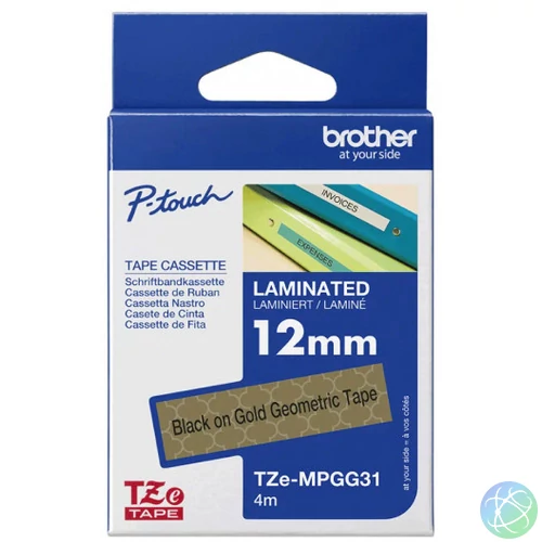 Brother TZe-MPGG31 12mm széles 4 m hosszú szalagkazetta