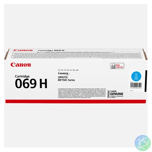 Canon CRG069H Toner Cyan 5.500 oldal kapacitás