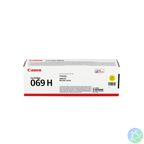 Canon CRG069H Toner Yellow 5.500 oldal kapacitás
