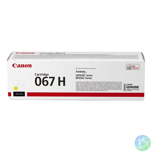 Canon CRG067H Toner Yellow 2.350 oldal kapacitás
