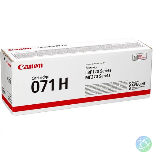 Canon CRG071H Toner Black 2.500 oldal kapacitás