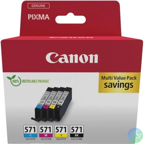 Canon CLI-571 Tintapatron Multipack 4x7 ml