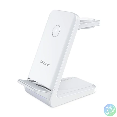 Choetech 3-1ben (Mágneses Wireless,fehér), töltő