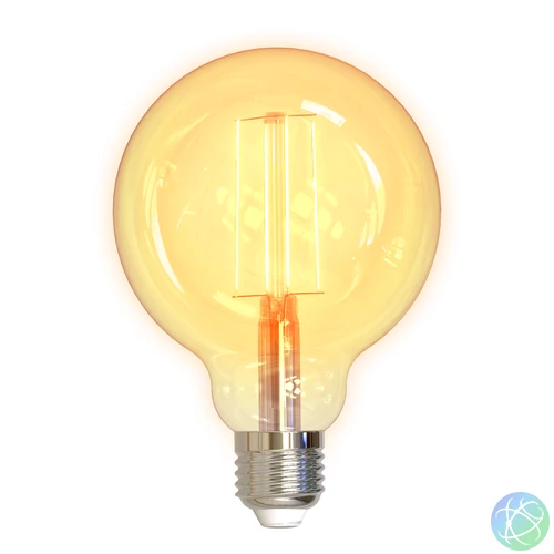 Deltaco SMART HOME SH-LFE27G95 WiFi, E27, 5.5W, 1800-6500K, volfrám Izzó