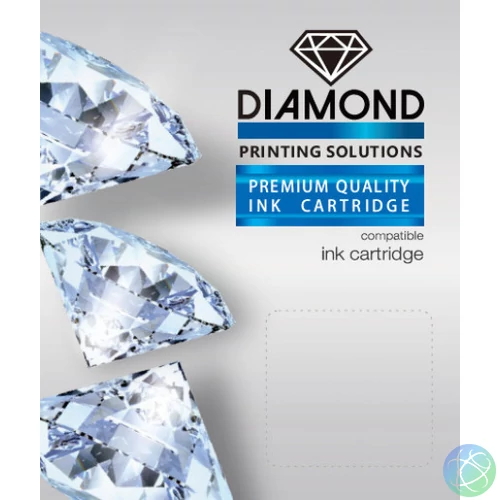 Utángyártott HP 3YM62AE Tintapatron Black No.305XL /FU/ DIAMOND