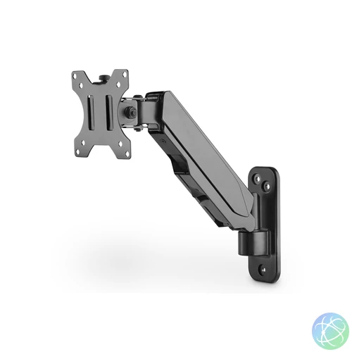 DIGITUS DA-90396 Gázrugós fali univerzális VESA 75/100 1-es fekete monitor tartó konzol