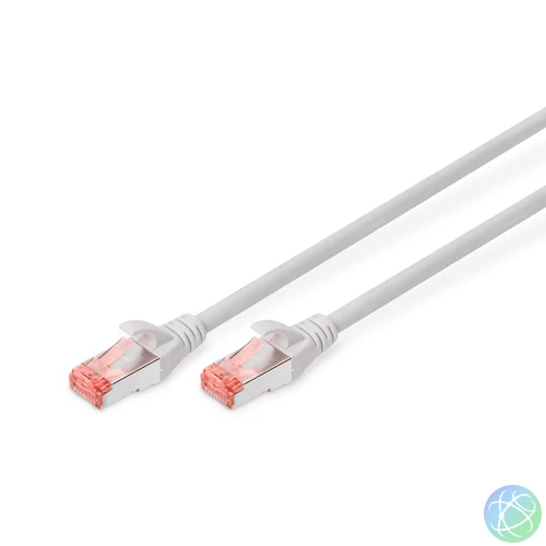 DIGITUS DK-1644-100 Cat.6 S/FTP LSZH 10m szürke patch kábel