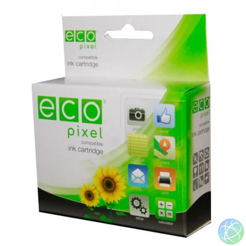 Utángyártott EPSON T13014010 Tintapatron Black ECOPIXEL BRAND