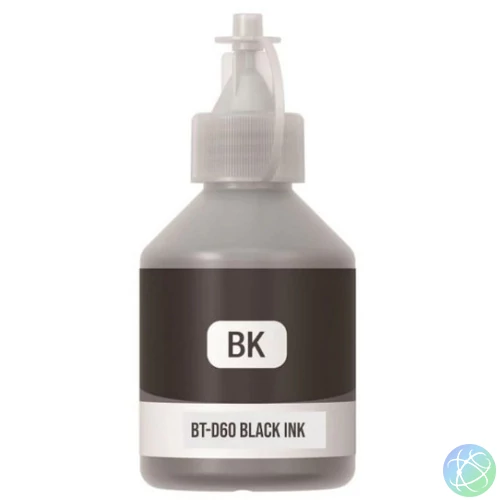 Utángyártott Brother BTD60BK tintatartály pigment