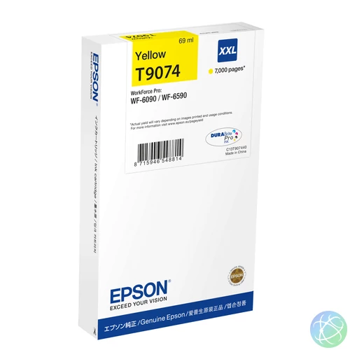 Epson T9074 Patron Yellow 7K /o/