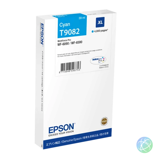 Epson T9082 Patron Cyan 4K /o/