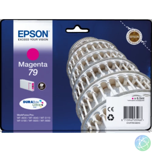 Epson T7913 Tintapatron Magenta 6,5ml No.79