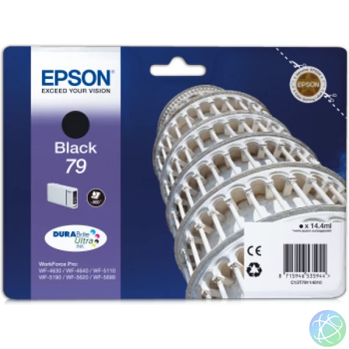 Epson T7911 Tintapatron Black 14,4ml No.79