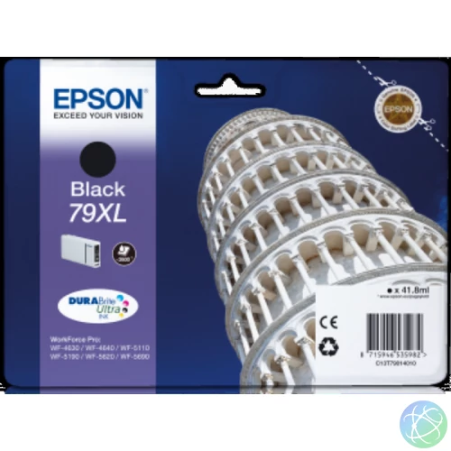 Epson T7901 Tintapatron Black 2.600 oldal kapacitás