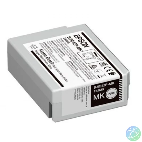 Epson SJIC42P(MK) C4000 Tintapatron Matt Black 50ml