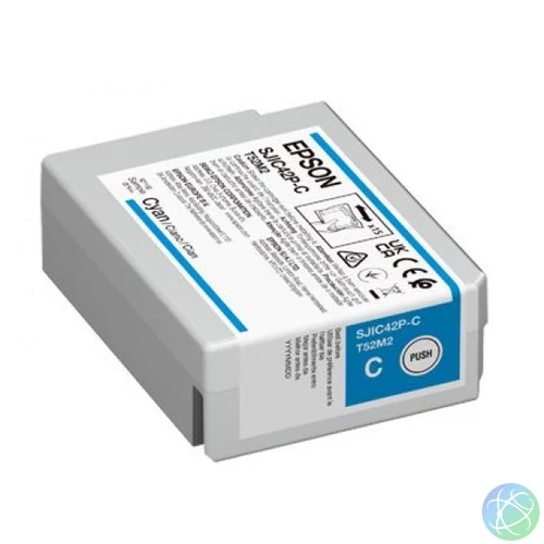 Epson SJIC42P(C) C4000 Tintapatron Cyan 50ml