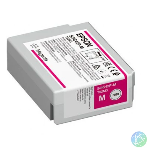 Epson SJIC42P(M) C4000 Tintapatron Magenta 50ml