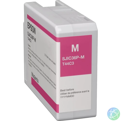 Epson SJIC36P(M) C6500/C6000 Tintapatron Magenta 80ml