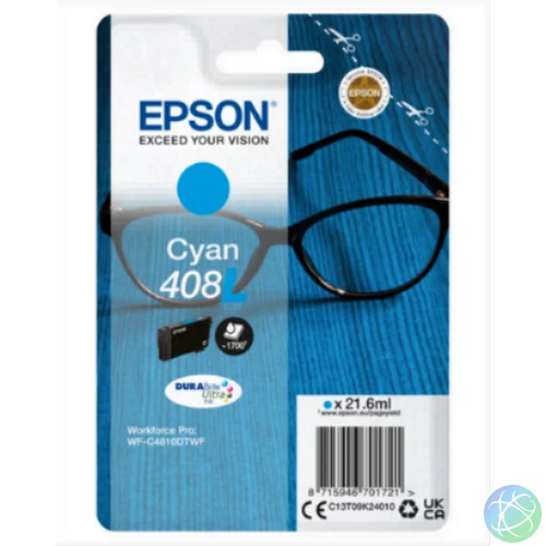 Epson T09K2 Tintapatron Cyan 21,6ml No.408L