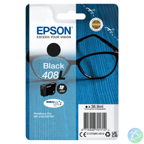 Epson T09K1 Tintapatron Black 36,9ml No.408L