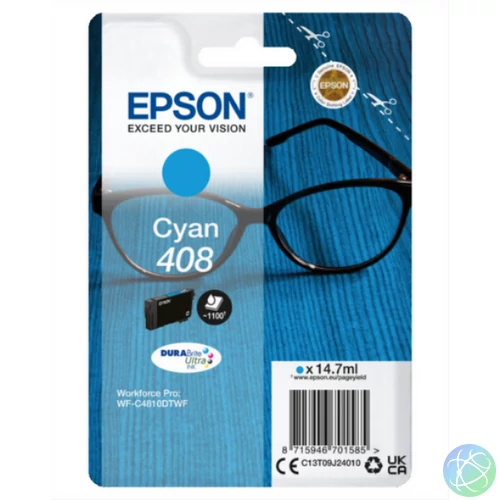 Epson T09J2 Tintapatron Cyan 14,7ml No.408