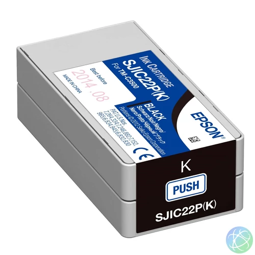 Epson SJIC22P(K) C3500 Tintapatron Black 32,6ml