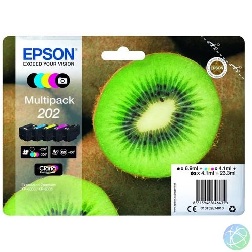 Epson T02E7 Multipack 23,3ml No.202