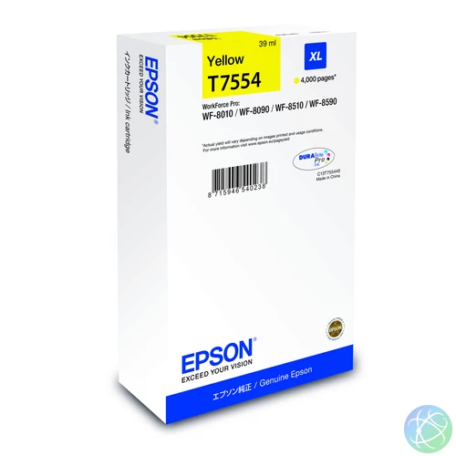 Epson T7554 Patron Yellow 4K /o/