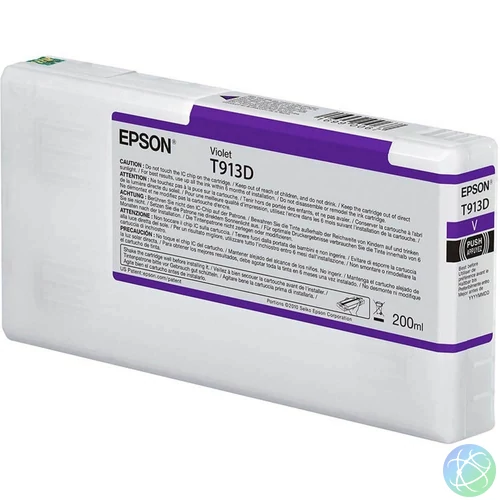 Epson T913D Tintapatron Violet 200ml