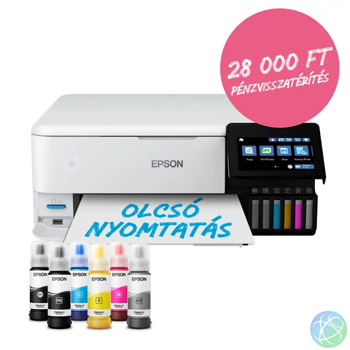 Epson EcoTank L8160 színes tintasugaras multifunkciós fotónyomtató