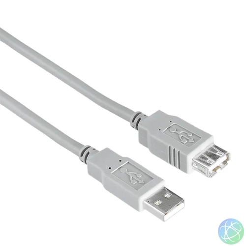 Hama FIC ECO USB kábel A-A, 1,5 m, szürke (200905)