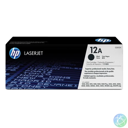HP Q2612A Toner Black 2.000 oldal kapacitás No.12A