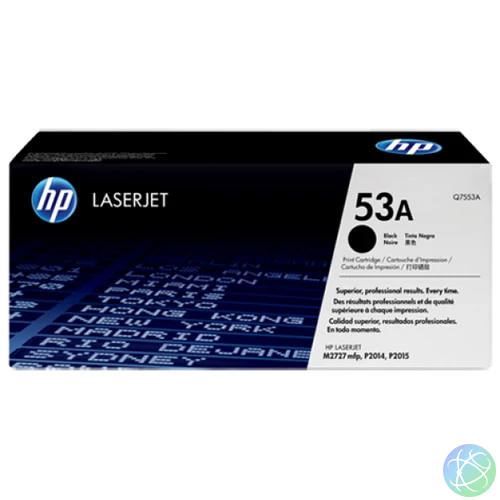 HP Q7553A Toner Black 3.000 oldal kapacitás No.53A