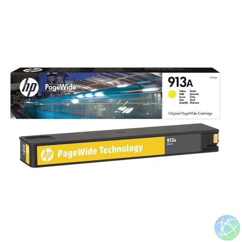 HP F6T79AE Tintapatron Yellow 3.000 oldal kapacitás No.913A
