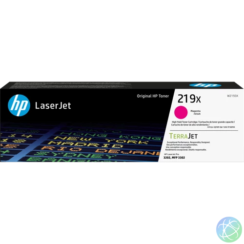 HP W2193X Toner Magenta 2.500 oldal kapacitás No.219X
