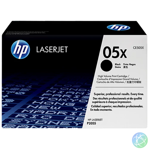 HP CE505X Toner Black 6.500 oldal kapacitás No.05X