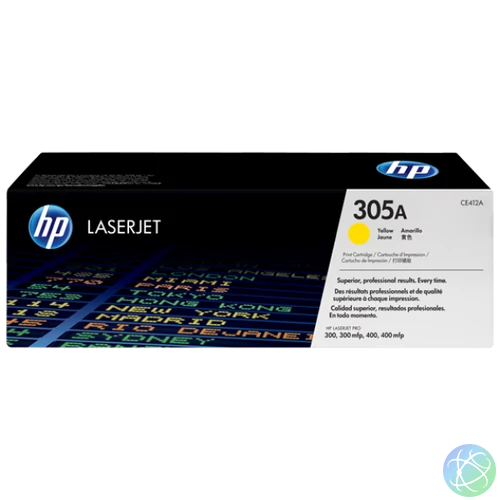 HP CE412A Toner Yellow 2.600 oldal kapacitás No.305A