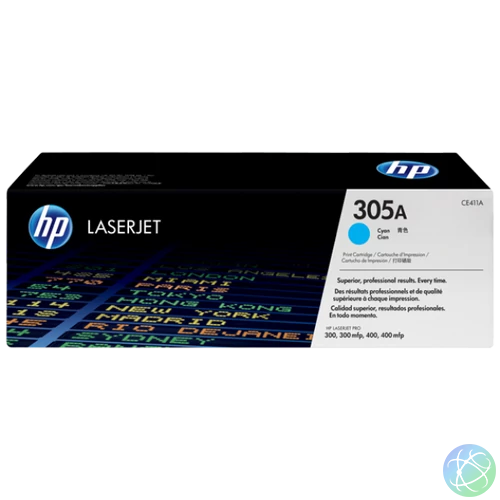 HP CE411A Toner Cyan 2.600 oldal kapacitás No.305A