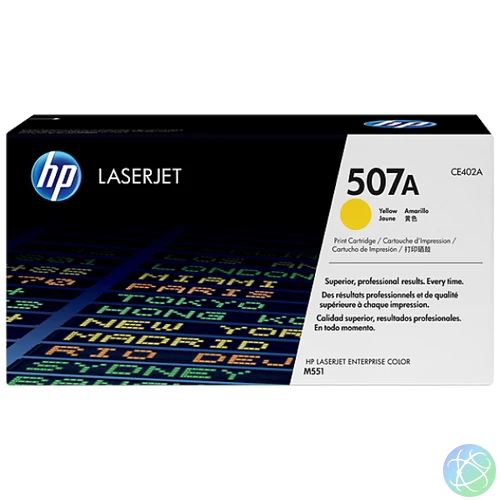 HP CE402A Toner Yellow 6.000 oldal kapacitás No.507A
