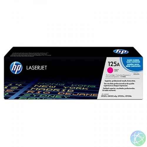 HP CB543A Toner Magenta 1.400 oldal kapacitás No.125A