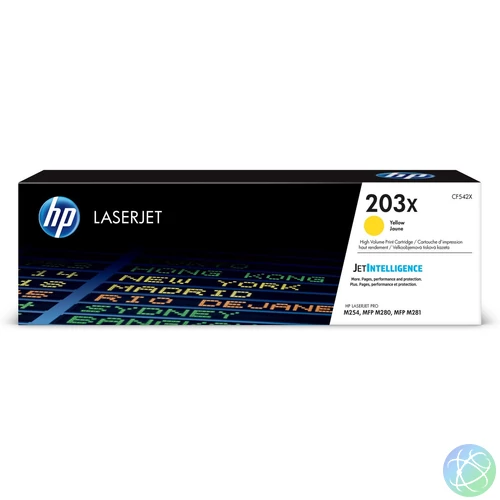 HP CF542X Toner Yellow 2.500 oldal kapacitás No.203X