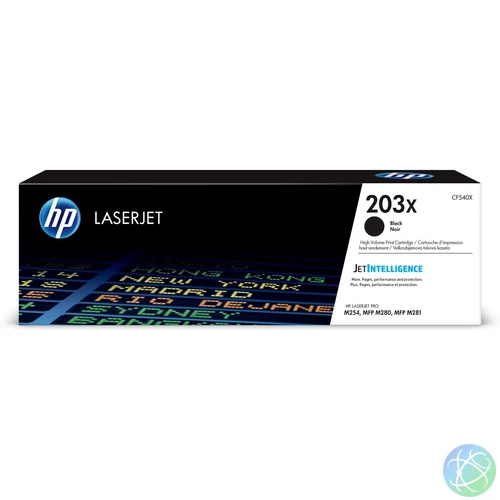 HP CF540X Toner Black 3.200 oldal kapacitás No.203X