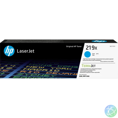 HP W2191X Toner Cyan 2.500 oldal kapacitás No.219X