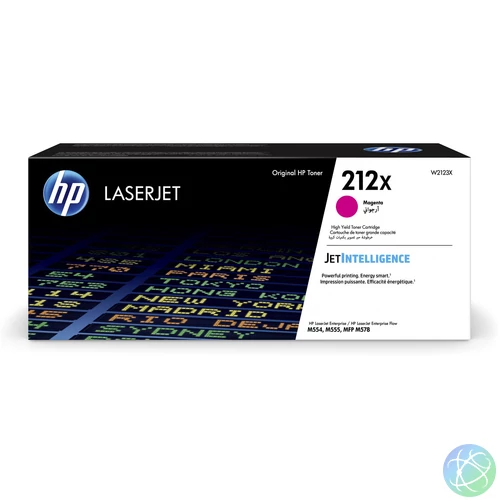 HP W2123X Toner Magenta 10.000 oldal kapacitás No.212X