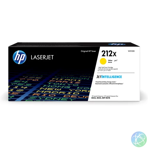 HP W2122X Toner Yellow 10.000 oldal kapacitás No.212X